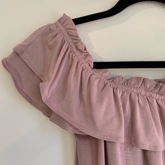 PacSun Off Shoulder Ruffle Top - Picture 3 of 5